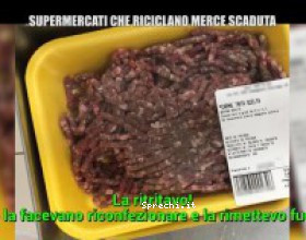 Inchiesta Iene: Carne scaduta, pesce e frutta riciclati per giorni